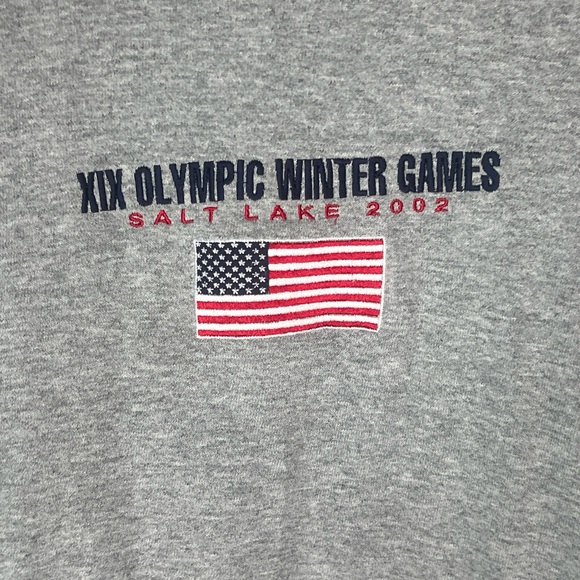 2002 Salt Lake Utah XIX Olympic Winter Games Sweatshirt Size Large - Picture 2 of 10